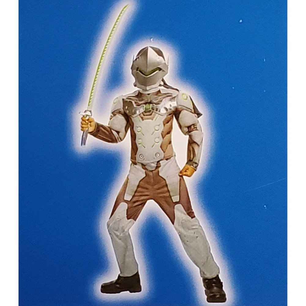 Overwatch Genji Costume M(8-10) Grey